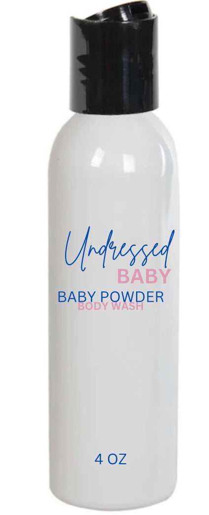 NEW! Undressed Baby Baby Powder Body Wash