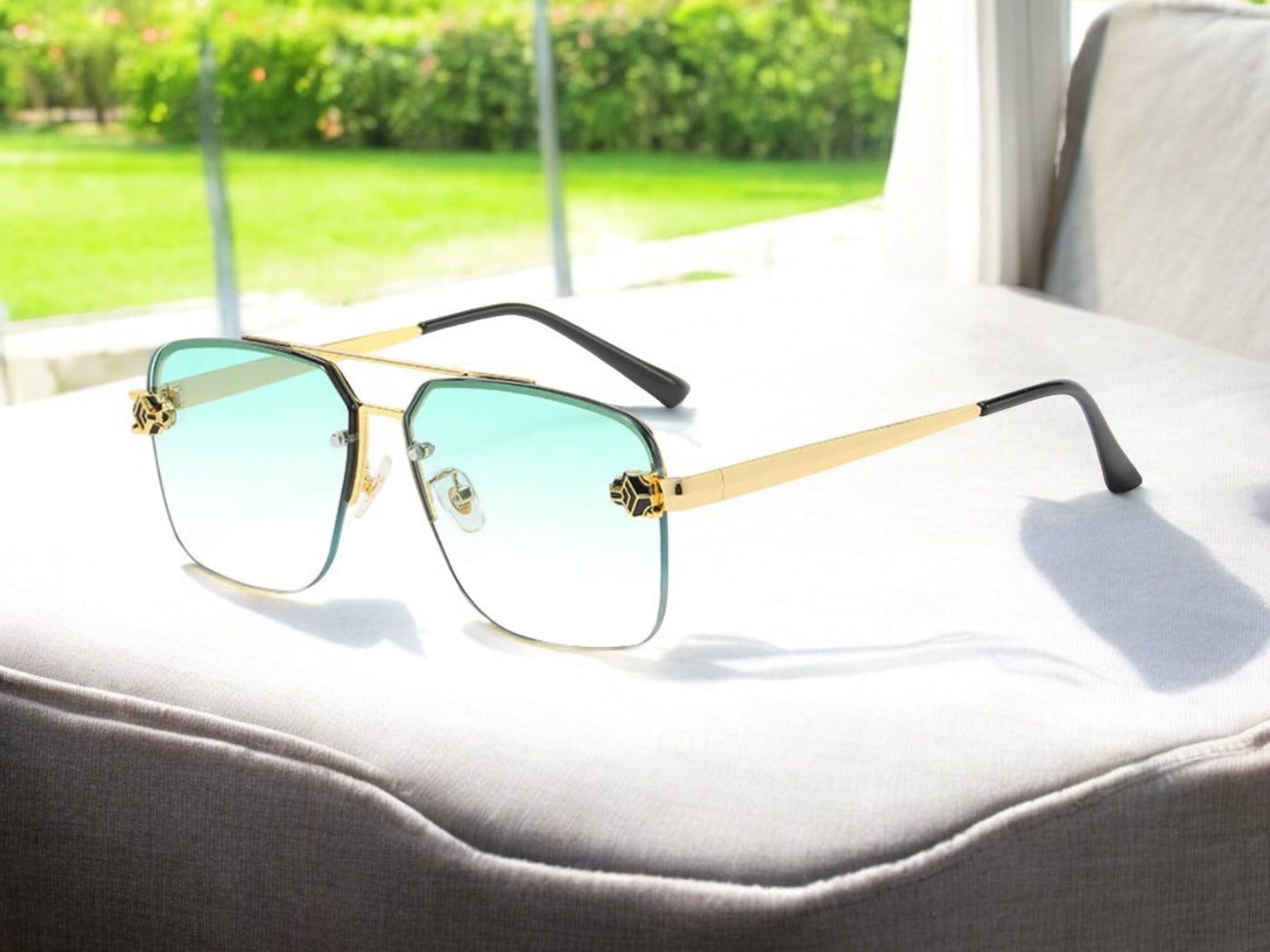 Sunglasses Gold Frame