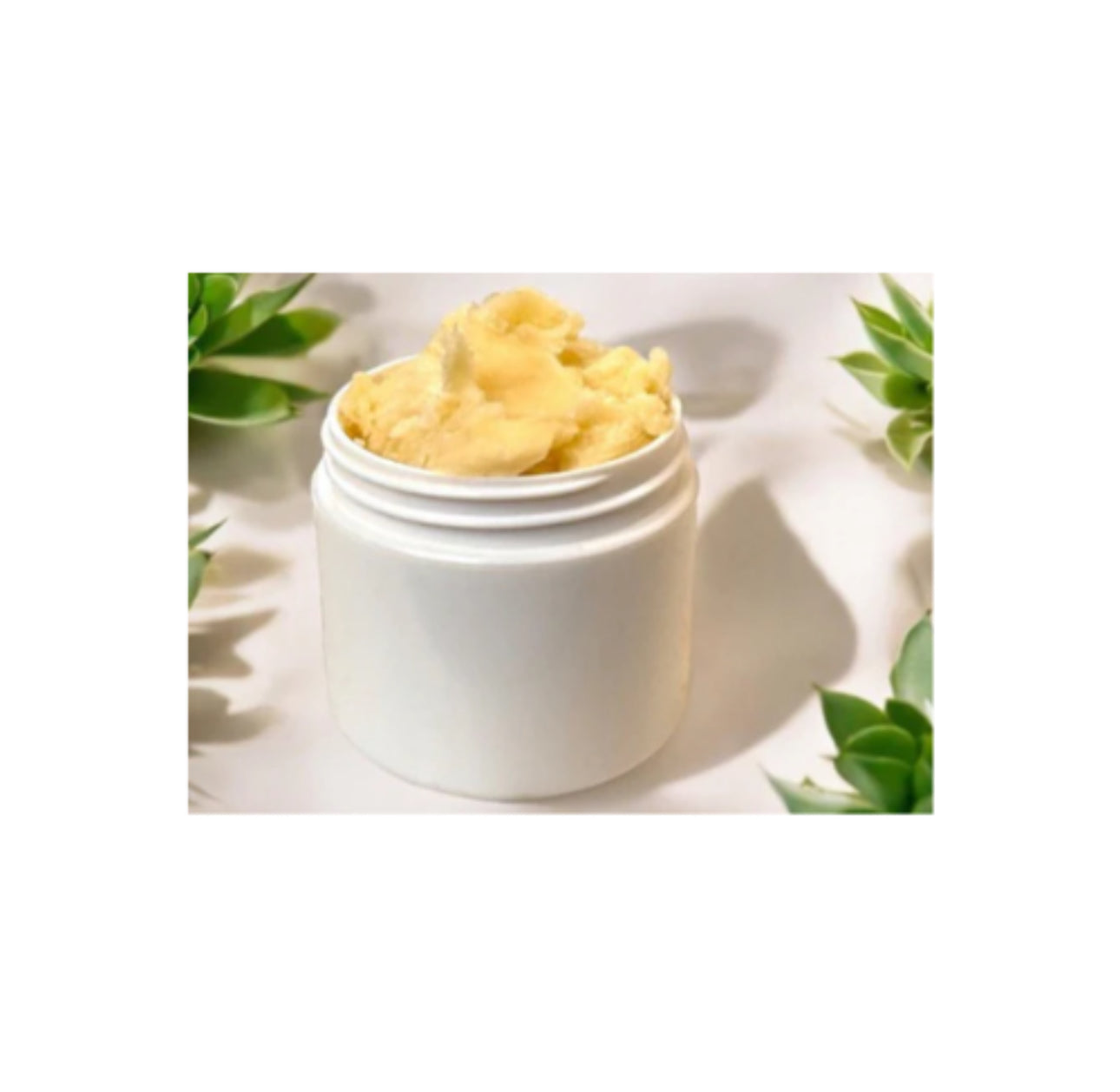 RAW WEST AFRICAN SHEA BUTTER UNSCENTED  (YELLOW) 4 oz