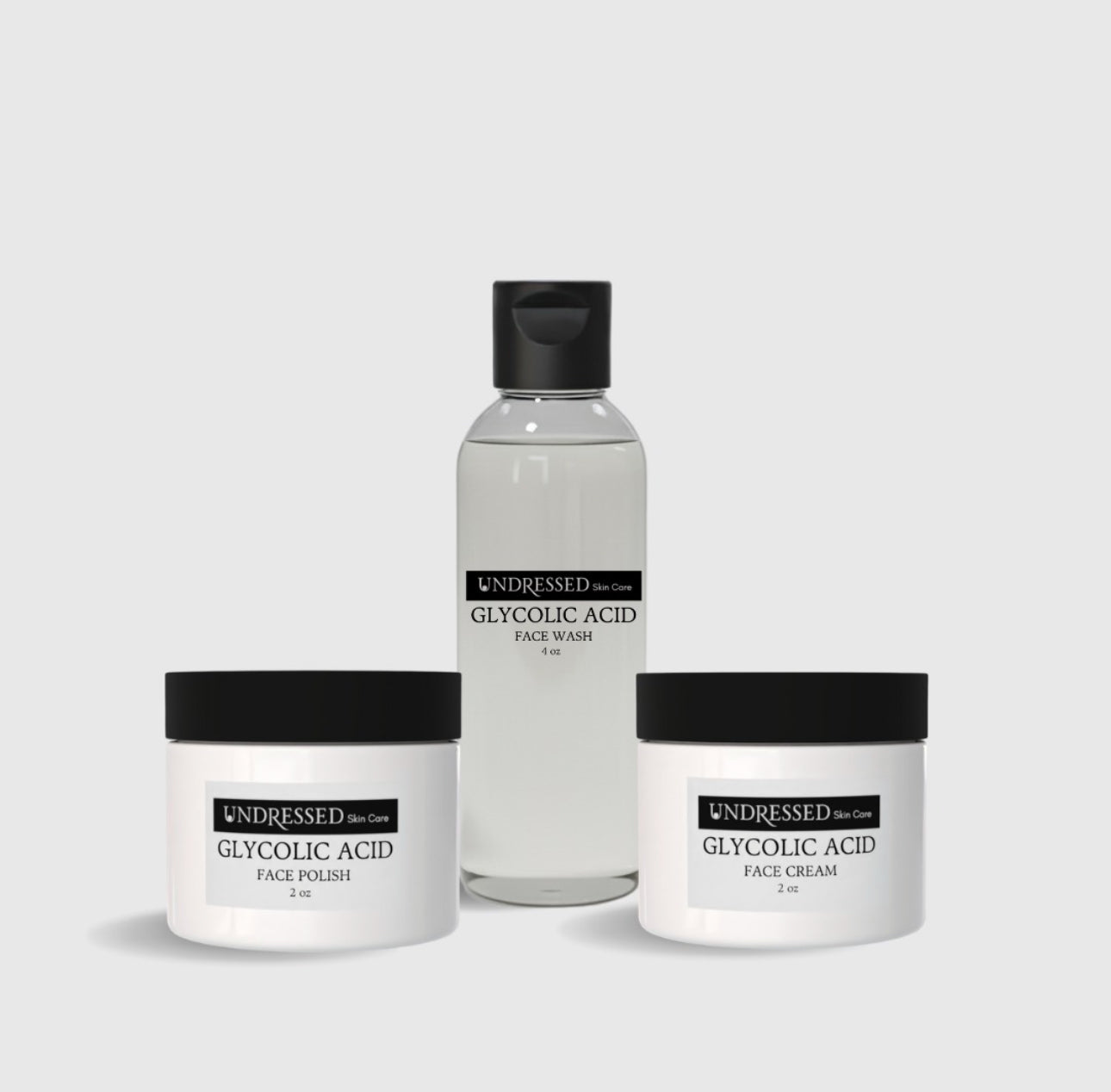 Glycolic Acid 3pc. Bundle