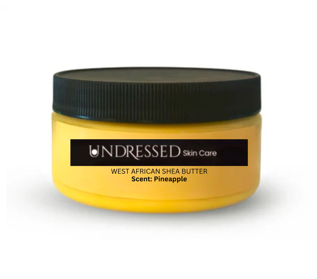 Raw West African Shea Butter Scent: Pineapple 4oz