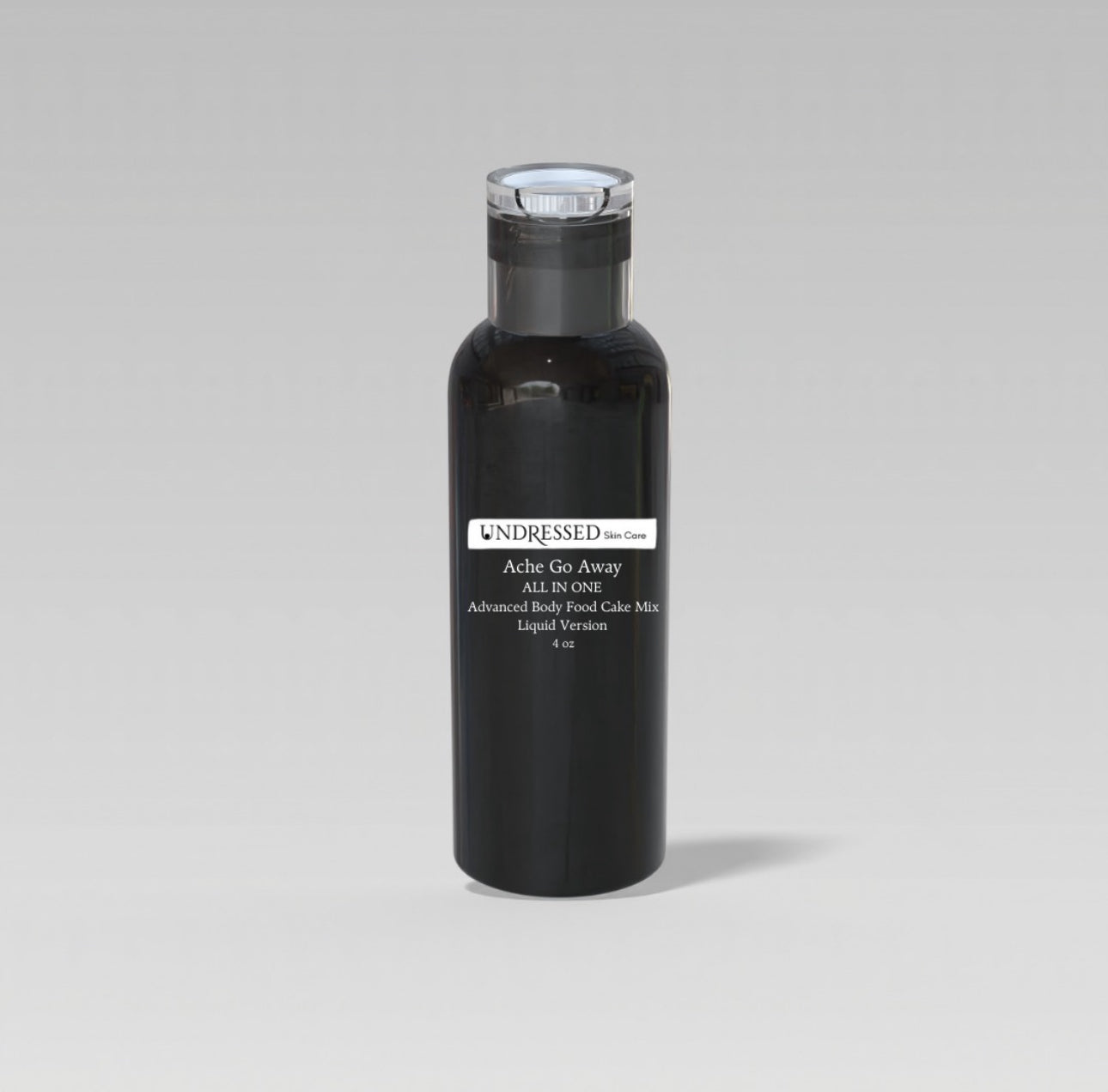 Ache Go Away ALL IN ONE Body Food Cake Mix Liquid Version 4 oz