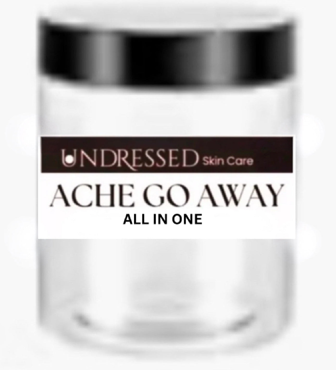 Ache Go Away All In One Body Food Cake Mix 20 oz jar